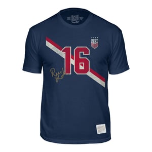 Men's Retro Brand USWNT Vintage Lavelle Navy Tee / 2X