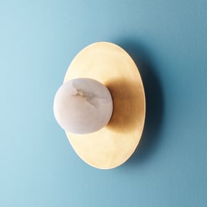 Leela alabaster wall light
