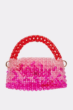 AKIRA In The Tropics Beaded Bag