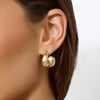 18k Gold Plated Swoon Earrings Gold