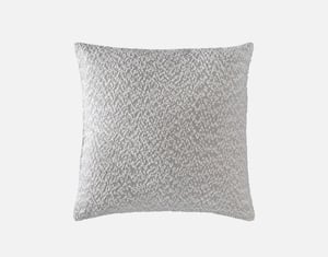 QE Home Casano Square Cushion Cover, Geometric, Grey, 18" x 18"
