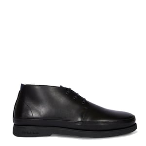 Paul Smith Leather Crane Chukka Boots Black
