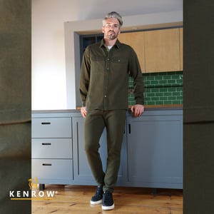 Kenrow Quinn Textured Jogger Khaki