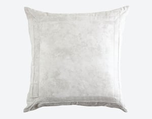 QE Home Metropolitan Euro Sham, Geometric, Grey, 26" x 26"