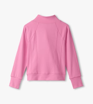 Girls Fuchsia Pink Active Jacket