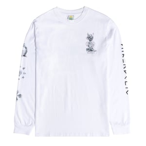 Hikerdelic Bridestones LS T-shirt White