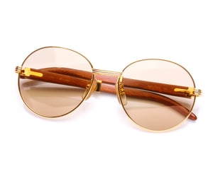 Cartier Bagatelle (Light Brown) - Gold / Brown / Light Brown / Round