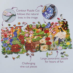 Japanese Garden - Contour Puzzle Cut_RP