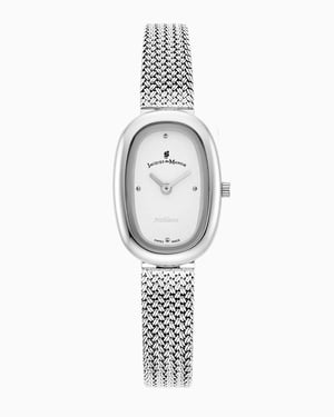Noblesse 20x28.5mm Two-hands Silver-tone White dial Stainless steel swiss watch - 20 x 28.5 mm