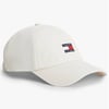 Tommy Jeans Heritage Logo Baseball Cap - Ivory - One