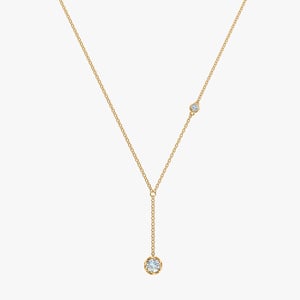 Lariat Diamond Necklace - 0.35 CT