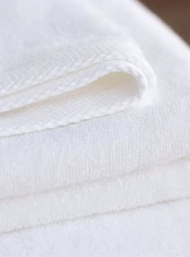 White Luxury Organic 100% Cotton Towels