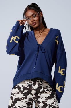 AKIRA City Lover Oversized Sweatshirt | Size 1X