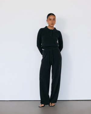 Tove Cashmere Polo - Large