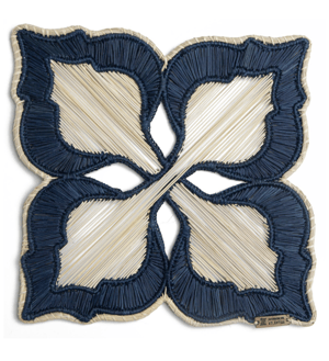 Triton Iraca Woven Trivet - Navy
