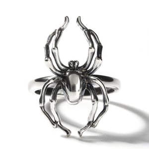 Jeulia "Spider Magic" Sterling Silver Men's Ring