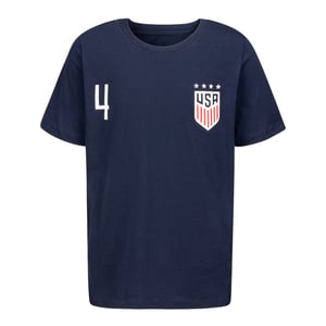 Youth USWNT Naomi Girma Name & Number T-Shirt / XL