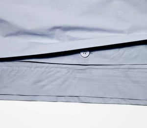 Sateen Duvet Cover - King / Slate Blue
