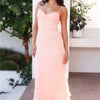 Florida Sunset Maxi Dress Peach