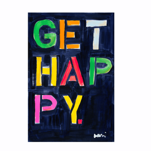 Get Happy Original Painting