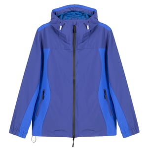 Hikerdelic Mucker Packable Jacket - Navy / Cobalt