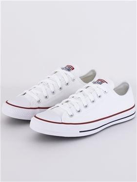 Converse Mens Chuck Taylor All Star Low Top Shoe (Mens) - Optical White - 6
