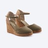 Satuna Canvas Espadrille Wedges