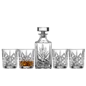 Galway Crystal Inisheer Decanter Set
