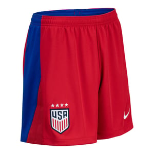 Women's Nike USWNT 2024 Stadium Away Red Shorts / 2X