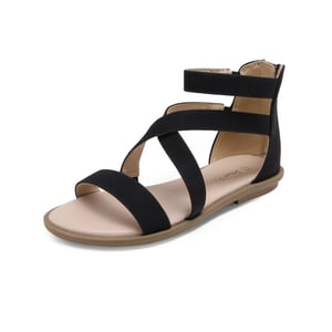 DREAM PAIRS Girls Strappy Gladiator Flat Sandals