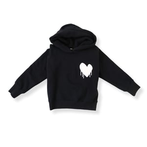 Kids Drippy Heart Hoody