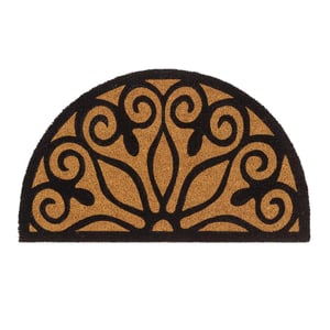 Scroll Coir Doormat - 45x75cm