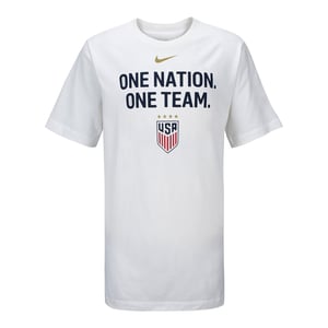 Youth Nike USWNT One Nation One Team White Tee / XL