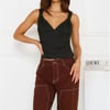 Sea Salt Air Top Black