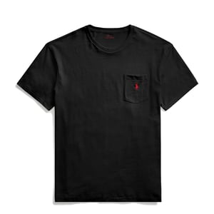 Polo Ralph Lauren Classic Fit Jersey Pocket T-Shirt RL Black