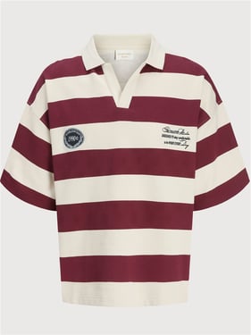 Jack & Jones Savona Sweat Polo - Tibetan Red - XL