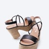 Elia Leather Espadrille Sandal Heels