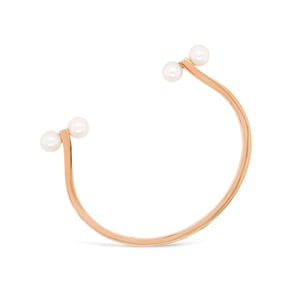 Signature Cuff Bangle Rose Gold