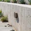 Dot IP65 wall light in bronze