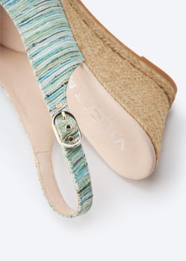 Palomera Archive Canvas Espadrille Wedges