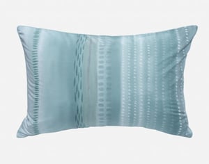 QE Home Sicily Pillow Sham, Ombre, Green, Queen