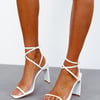 BILLINI Harleen Heels White Scale