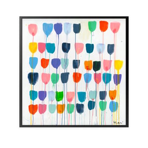 Pretty Little Tulips Art Print