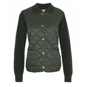 Barbour Womens Moors Knitted Cardigan Olive