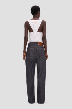 Victoria Beckham Split Tank Top In White - XL - Womens