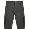 Weird Fish Rigney Cargo Shorts Dark Grey Size 30