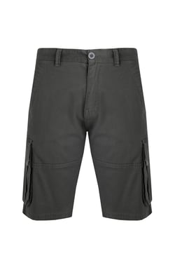 Weird Fish Rigney Cargo Shorts Dark Grey Size 30