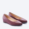 Roma Premium Fabrics Leather Flats