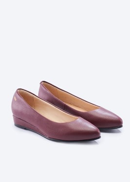 Roma Premium Fabrics Leather Flats