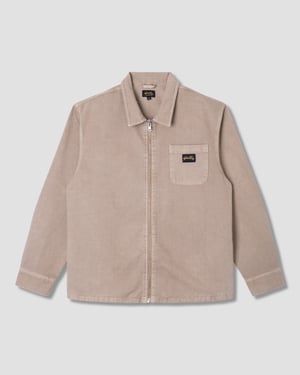 Zip Shirt (Eucalyptus Bedford Cord) - XXL